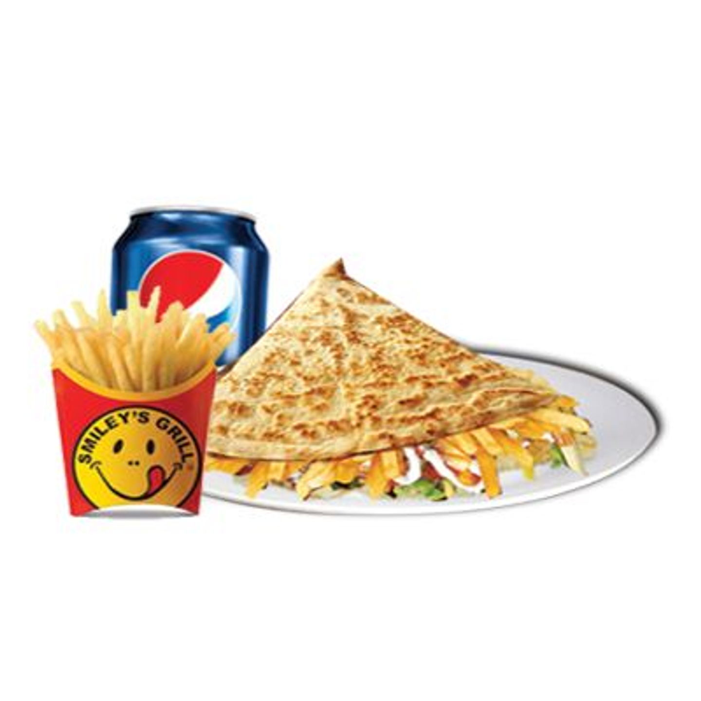 French Fries Crepe Meal