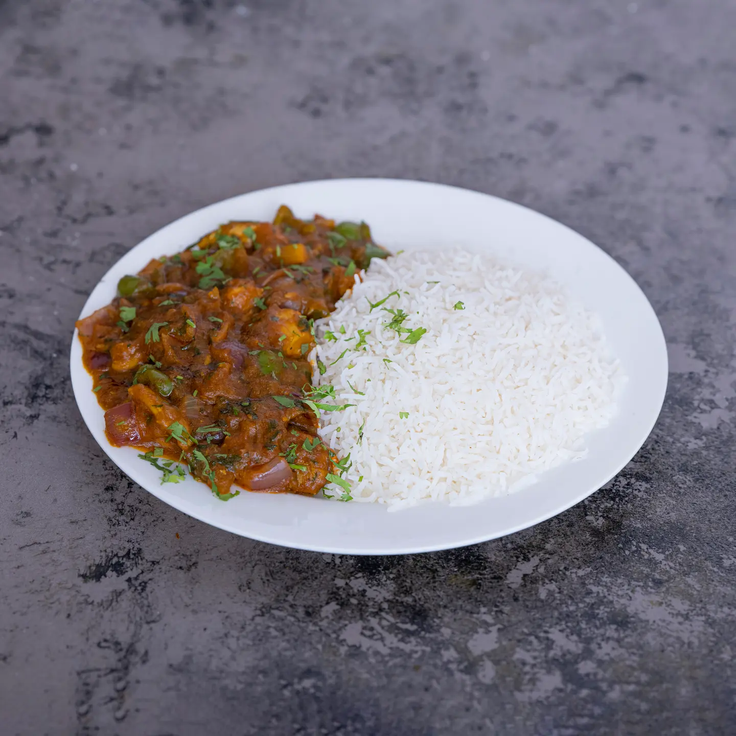 سمك شاشليك مع الرز