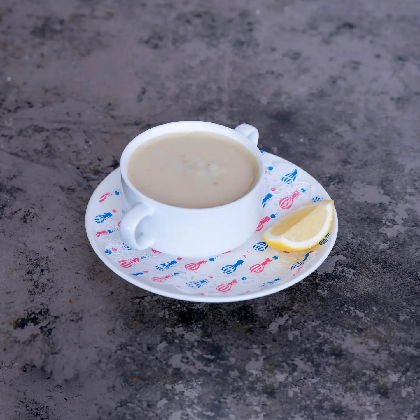 شوربة كريمة بالدجاج
