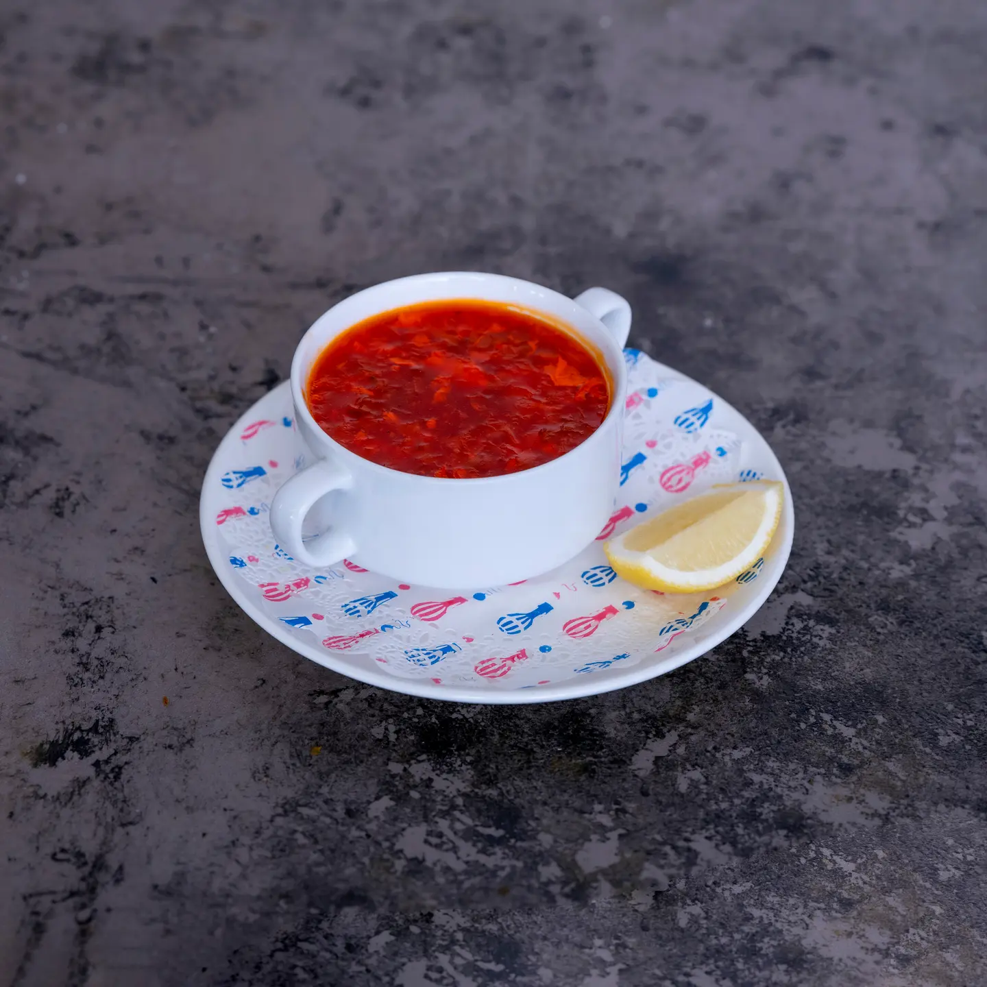 شوربة دجاج حار و حامض