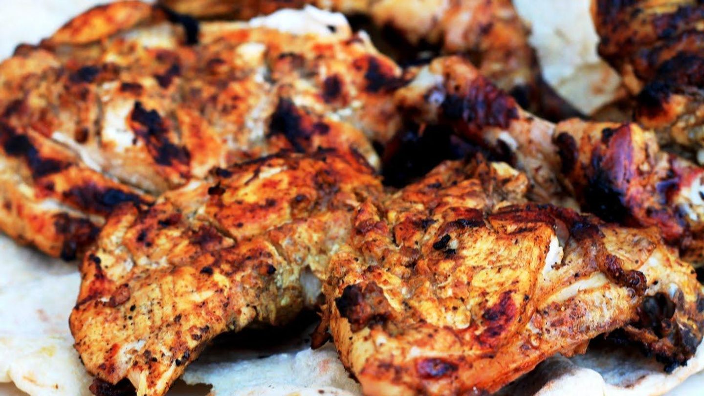 نص دجاج مظبي سادة