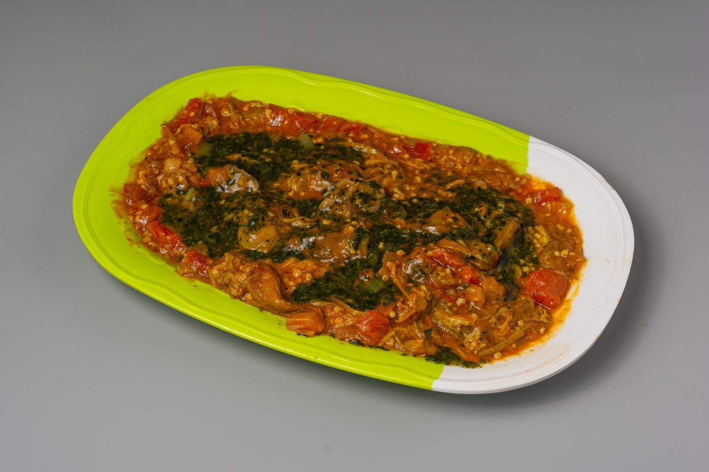 كشنة بامية بالملوخية