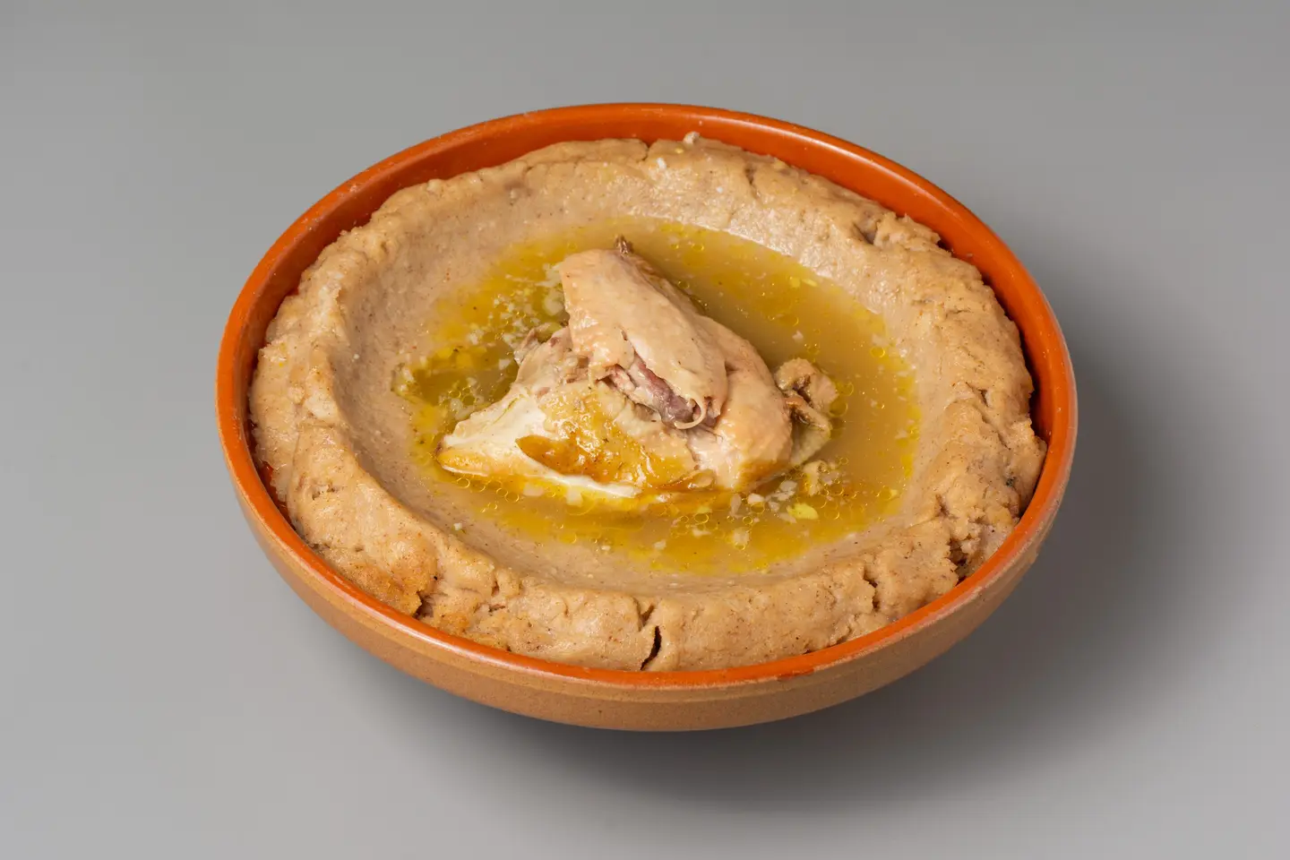 عصيدة بالدجاج