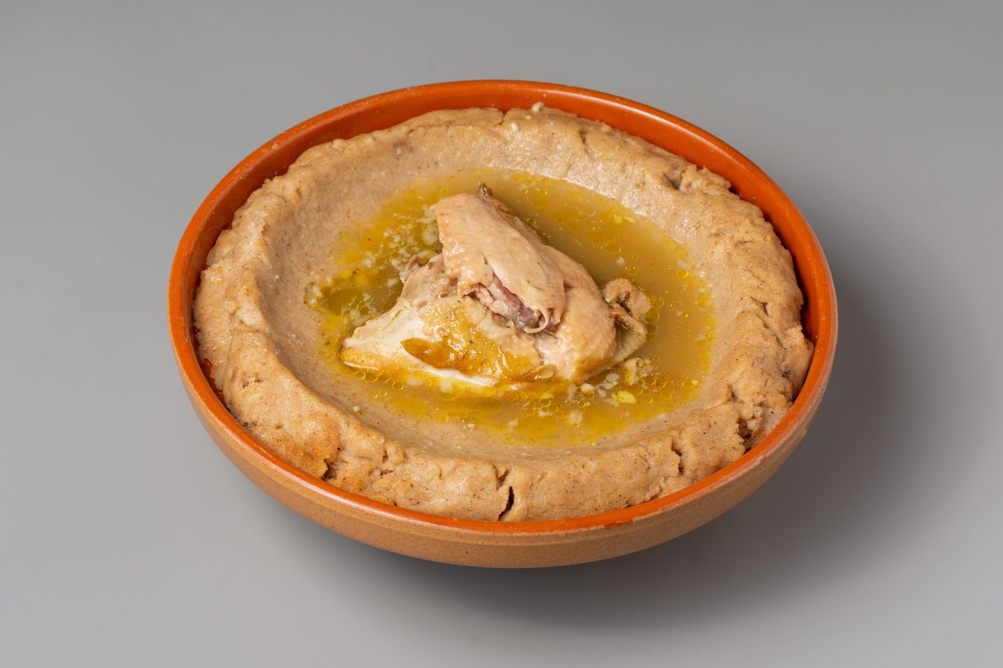 عصيدة بالدجاج