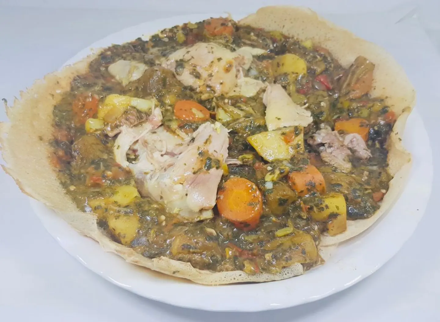 فتة مكة بالدجاج