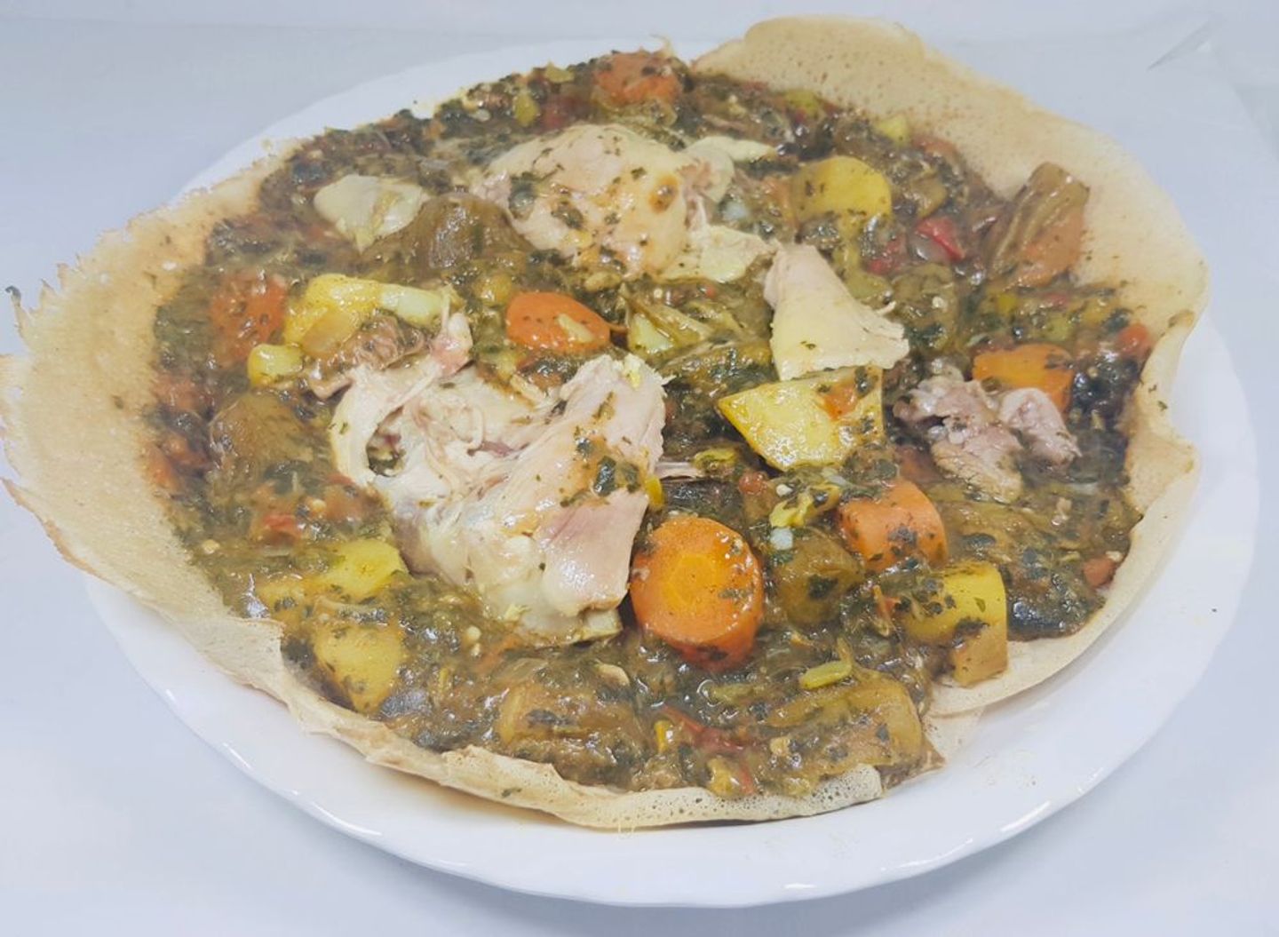 فتة مكة بالدجاج