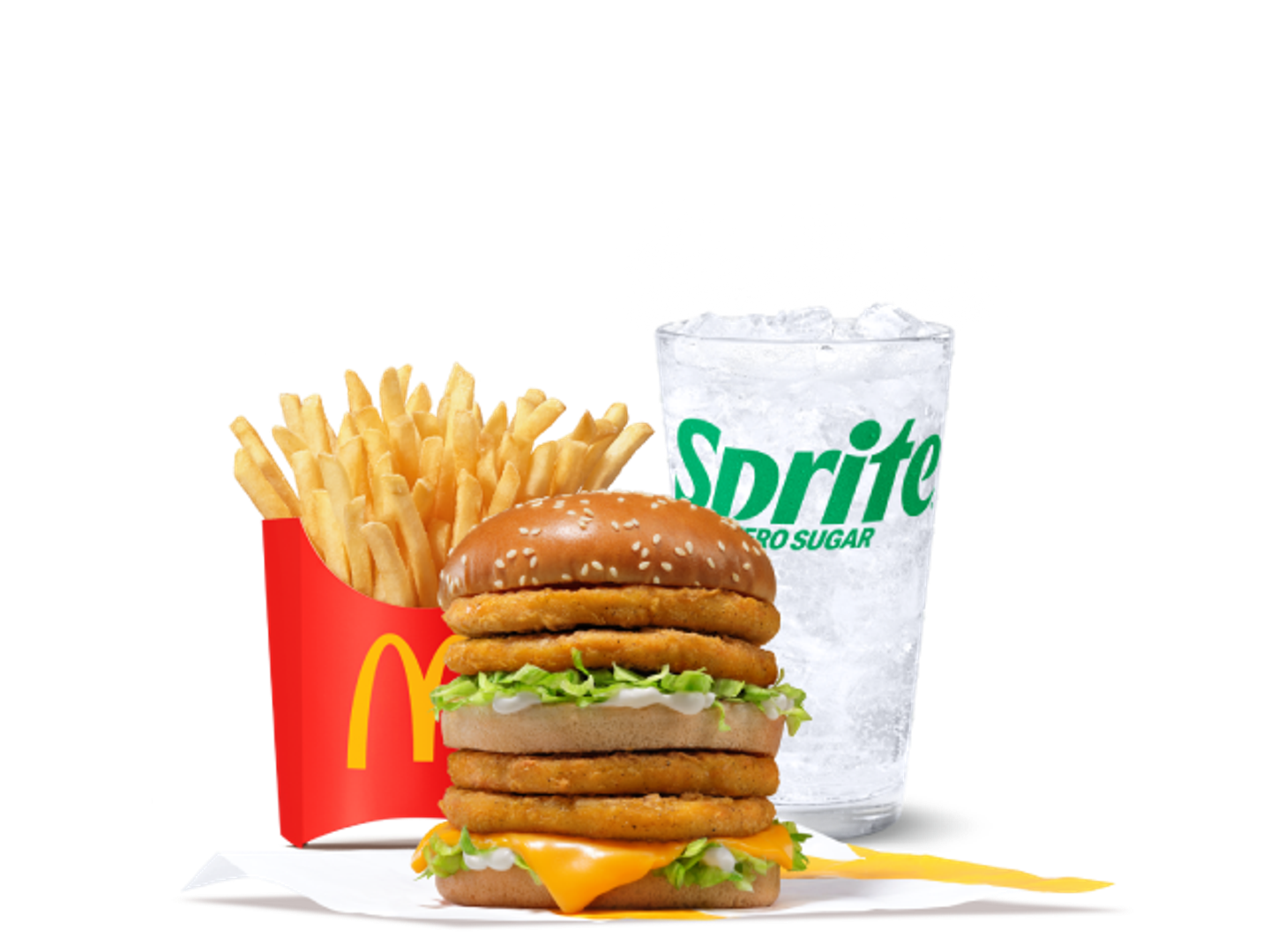Large Chicken Mac Double Up Meal
