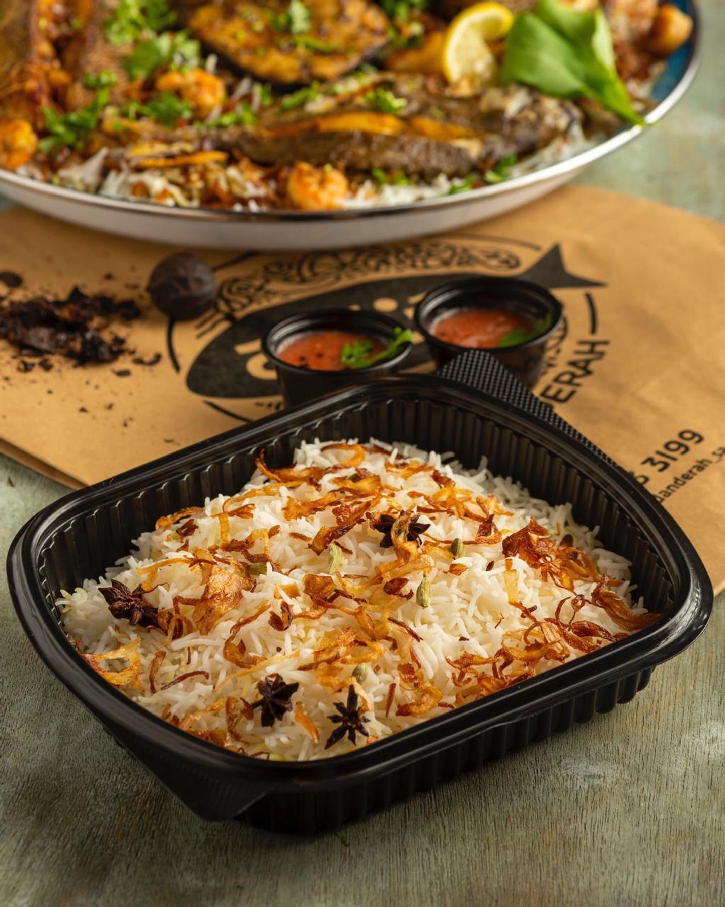 White Rice With Fried Onion