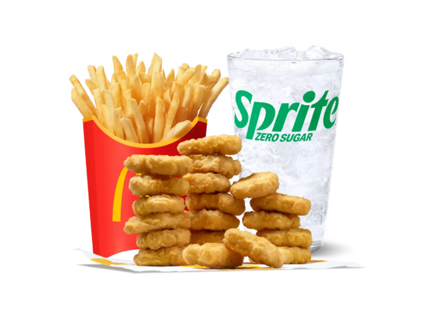 20 Pcs Chicken Nuggets Large Meal