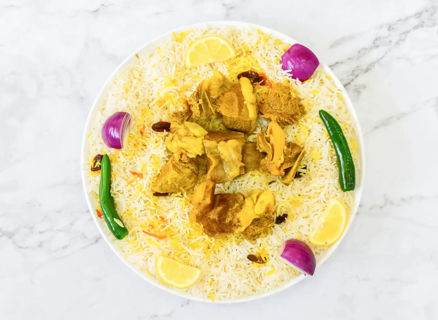 Hashi With Pishawari Rice