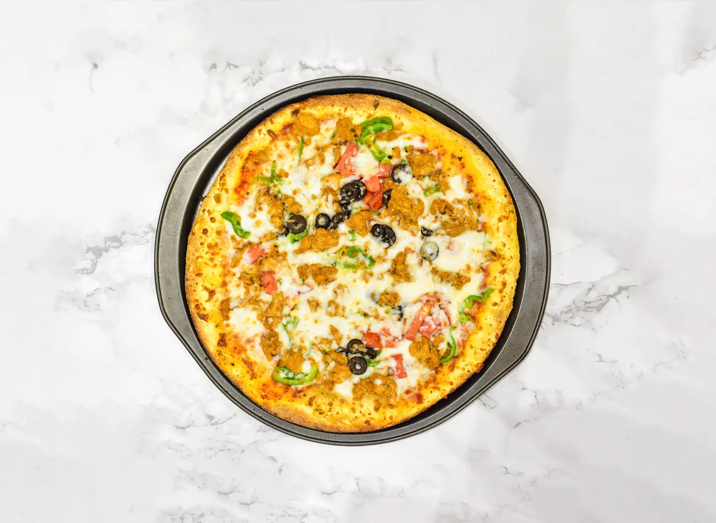 بيتزا شرايح دجاج