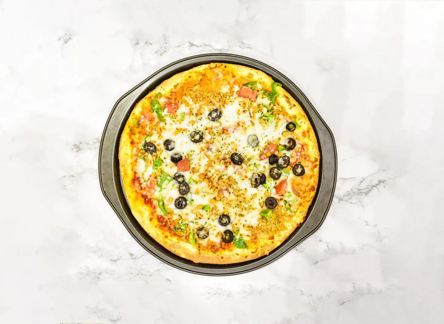 بيتزا دجاج مفروم