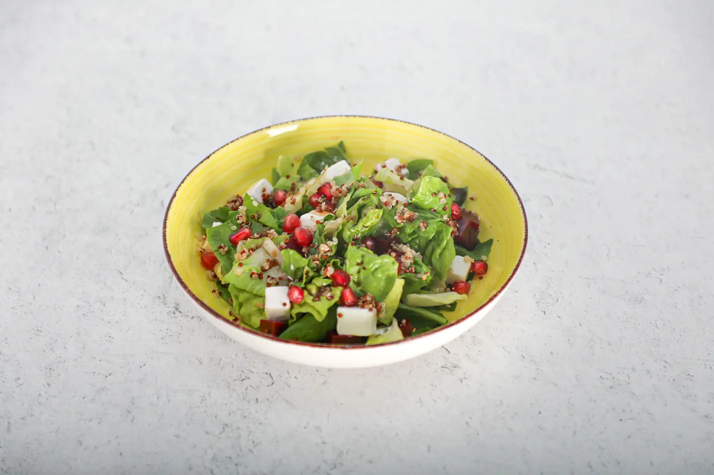 Beetroot Quinoa Feta Salad