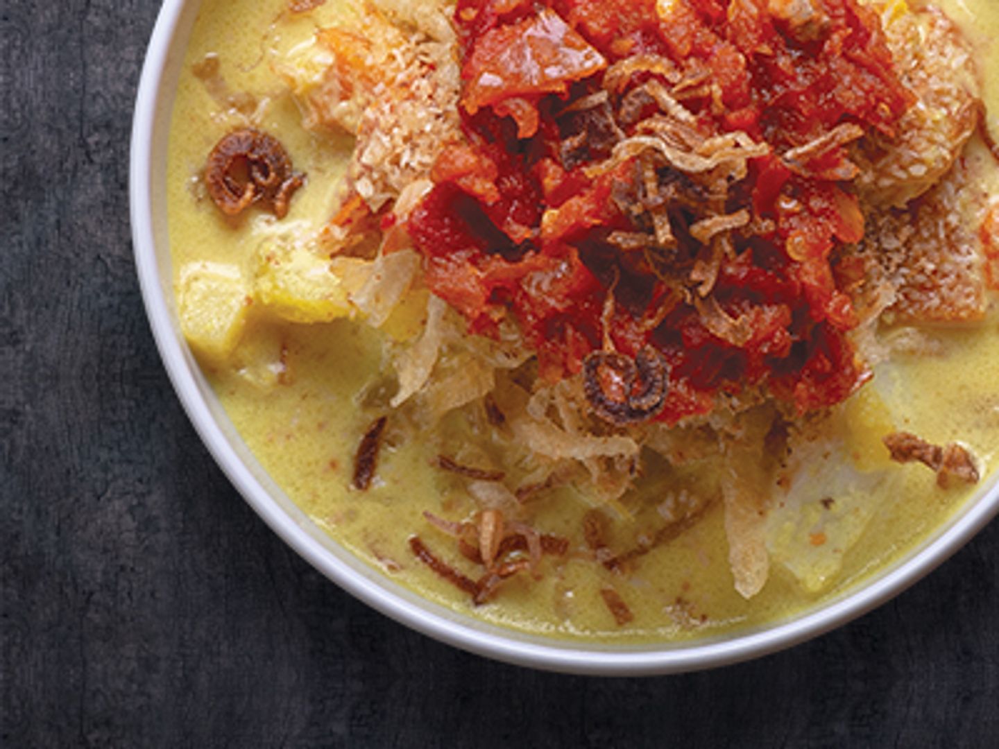 Lonton Laksa Sayur