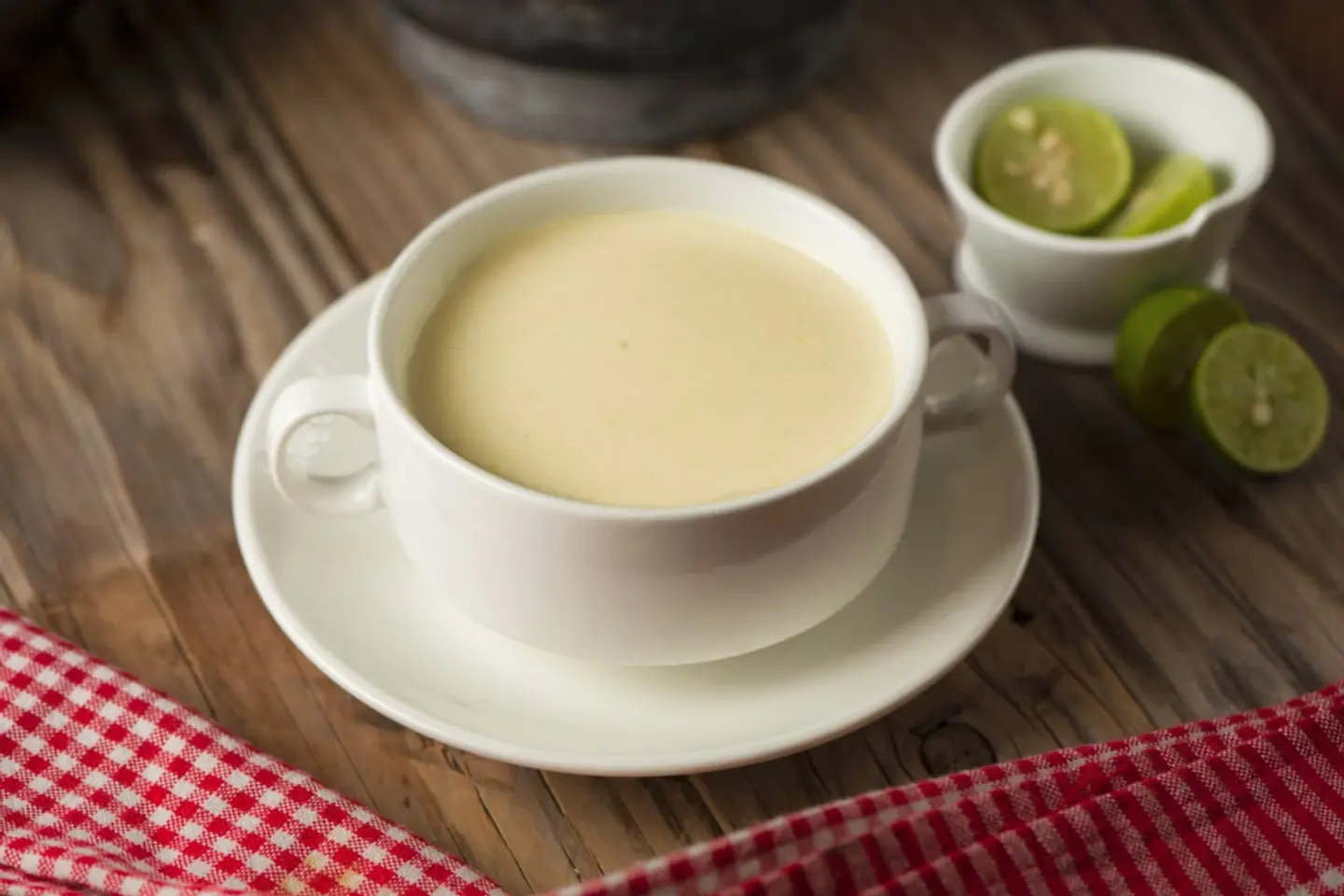 شوربة كريمة الدجاج
