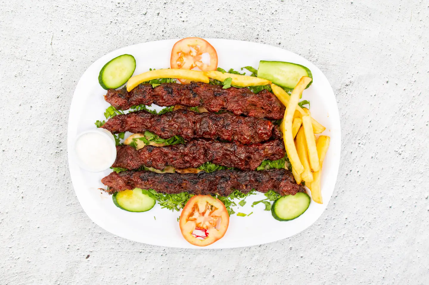 Spicy Meat Kebab - Spicy Meat Kebab With Cheese