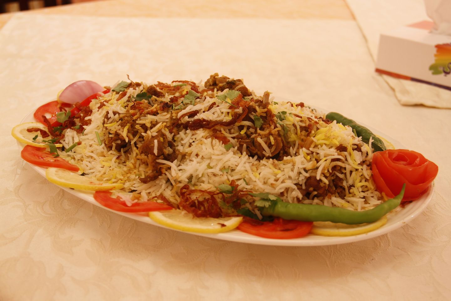 ارز برياني دجاج