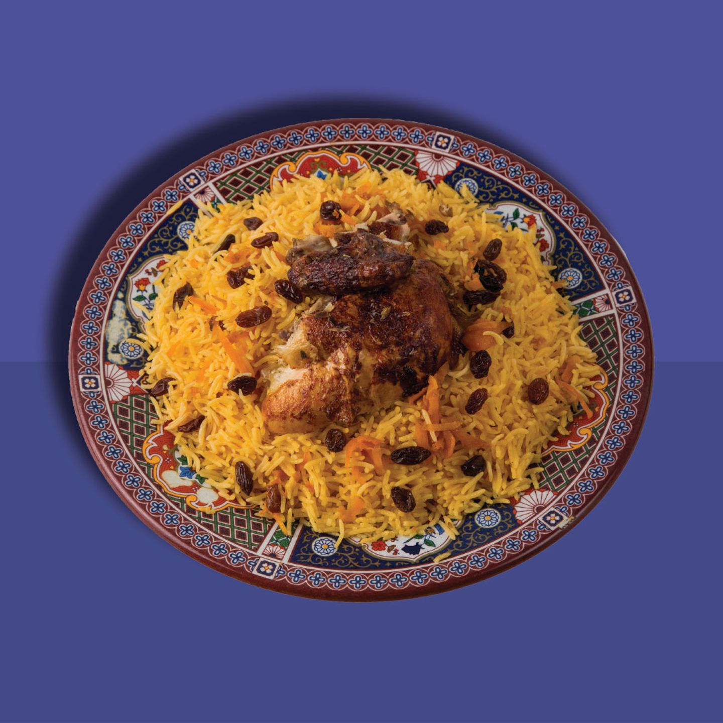 ربع حبة شواية مع رز