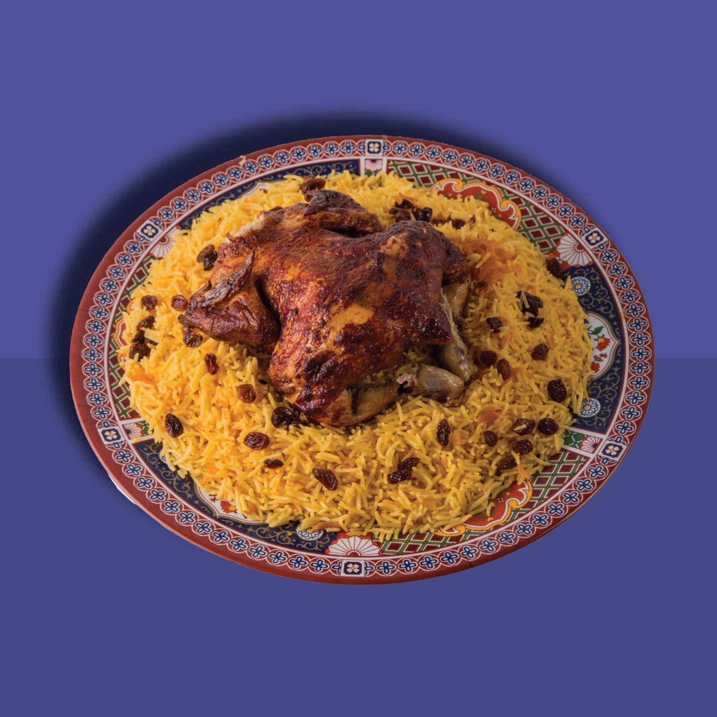 حبة شواية مع رز