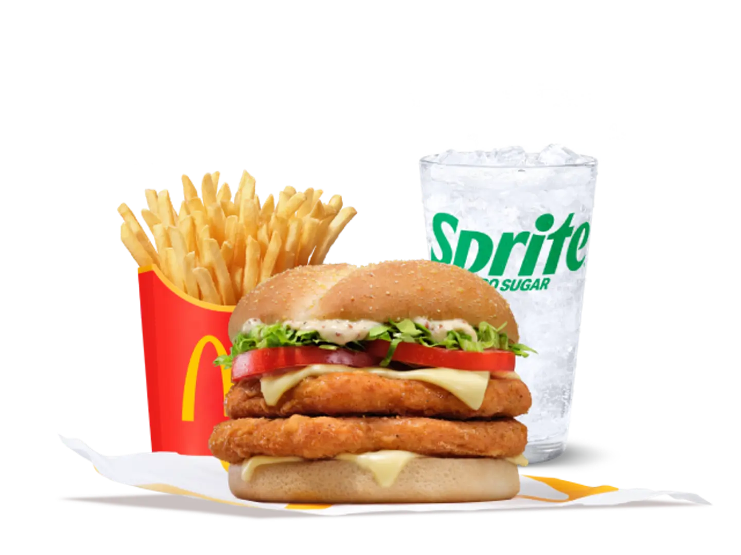 Grand Chicken Spicy Double Up Large Meal