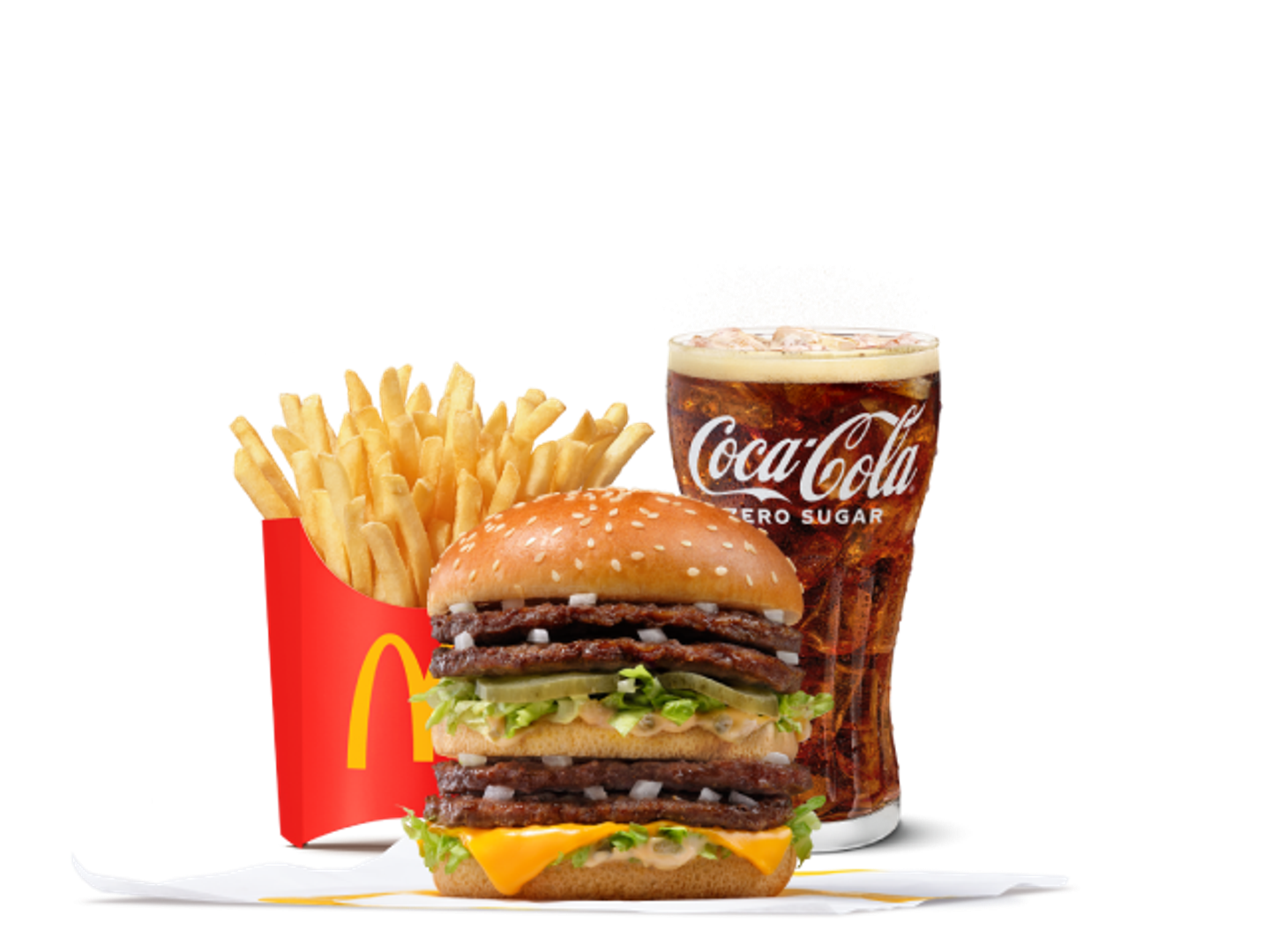 Large Big Mac Double Up Meal