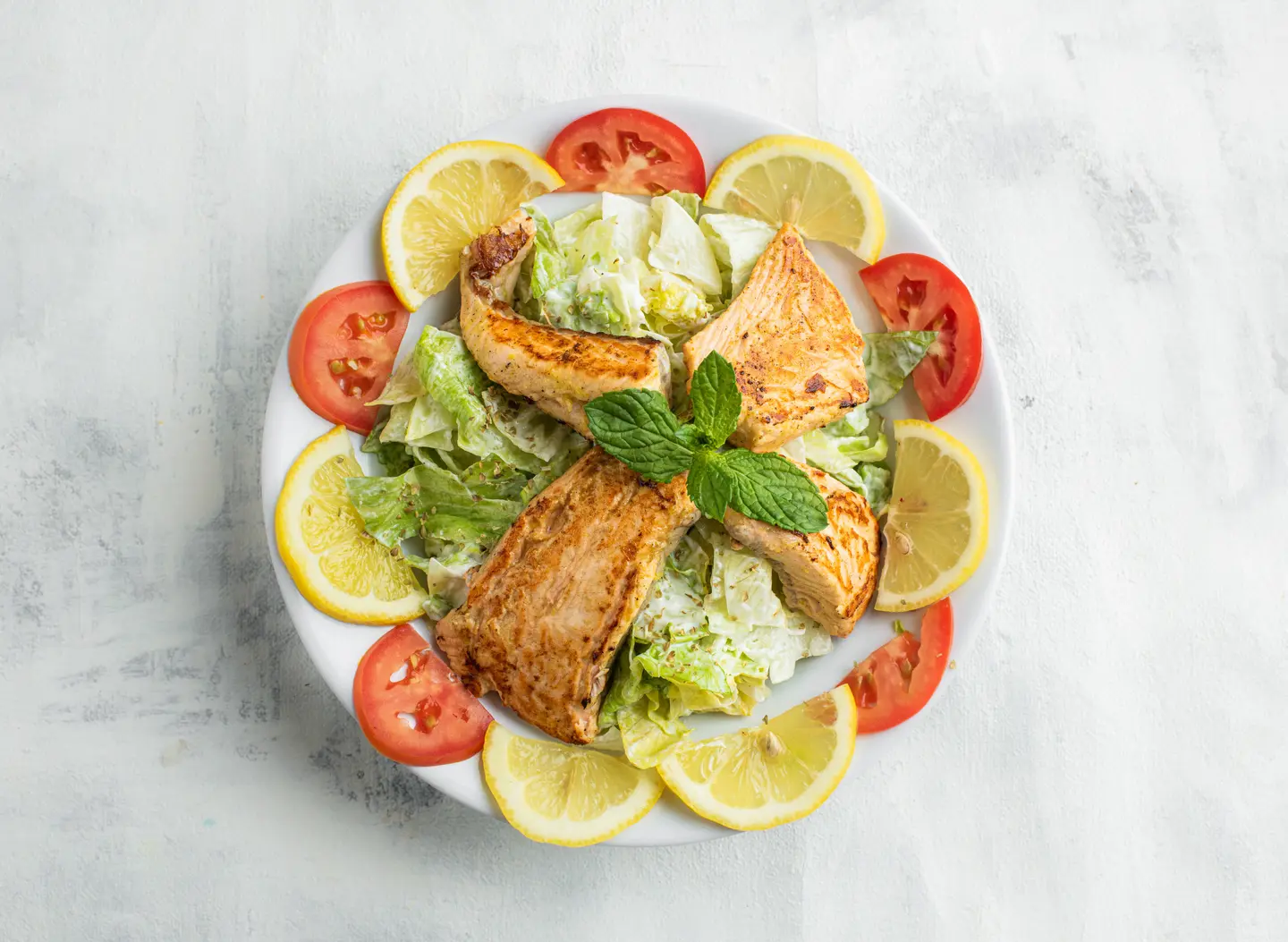 Salmon Caesar