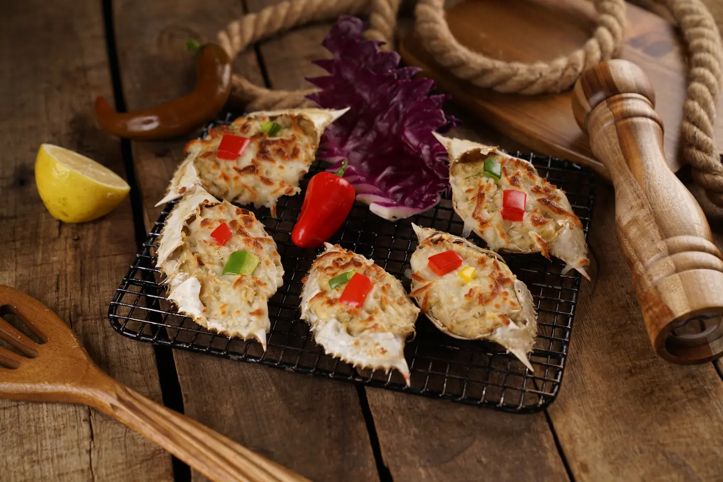 Boneless Crab With Cheese