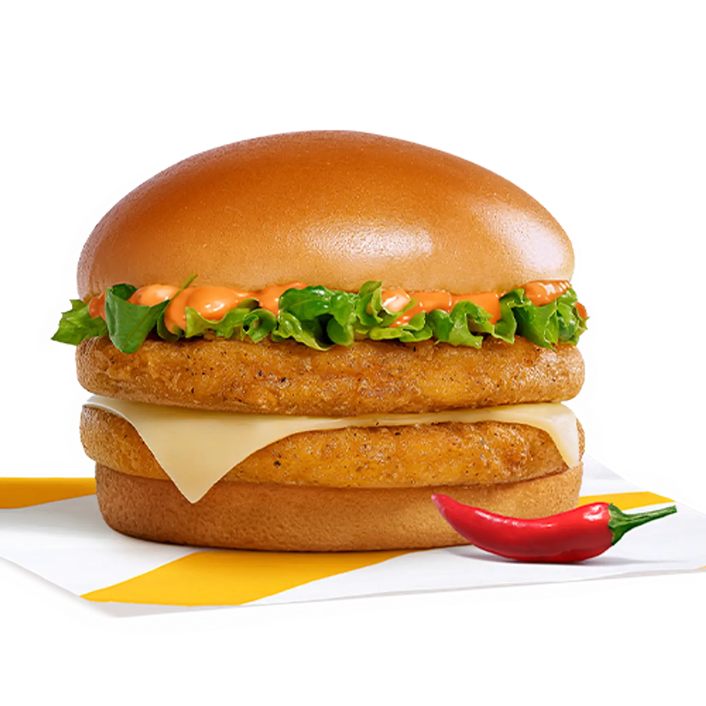 ساموراي تشيكن برجر دبل اب