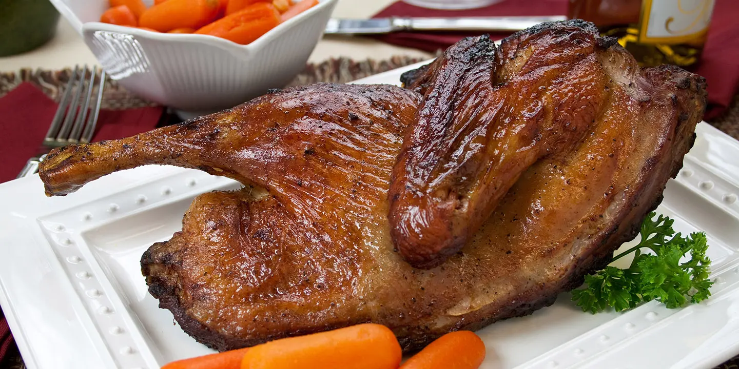 Half Duck With Our Mixture