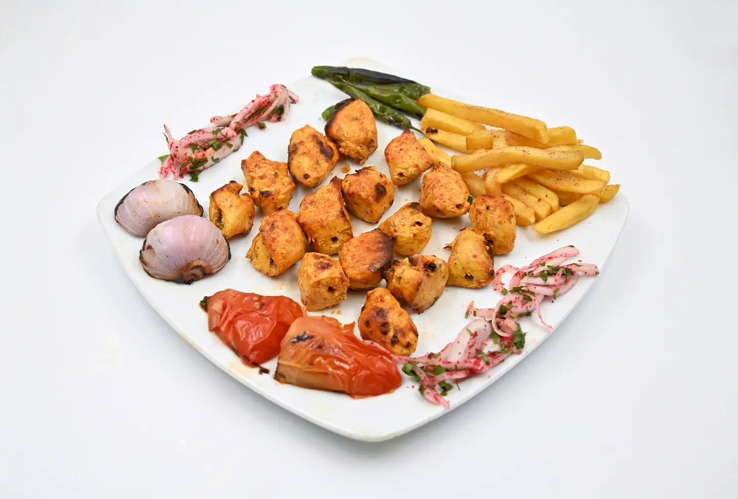 صحن شيش طاووق