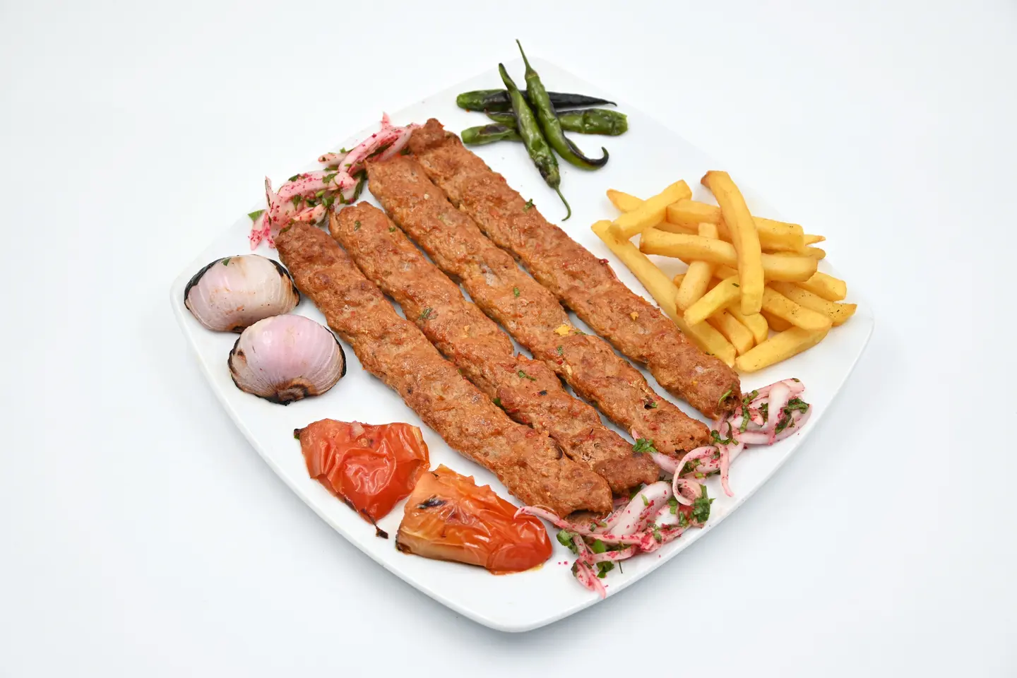 صحن كباب لحم