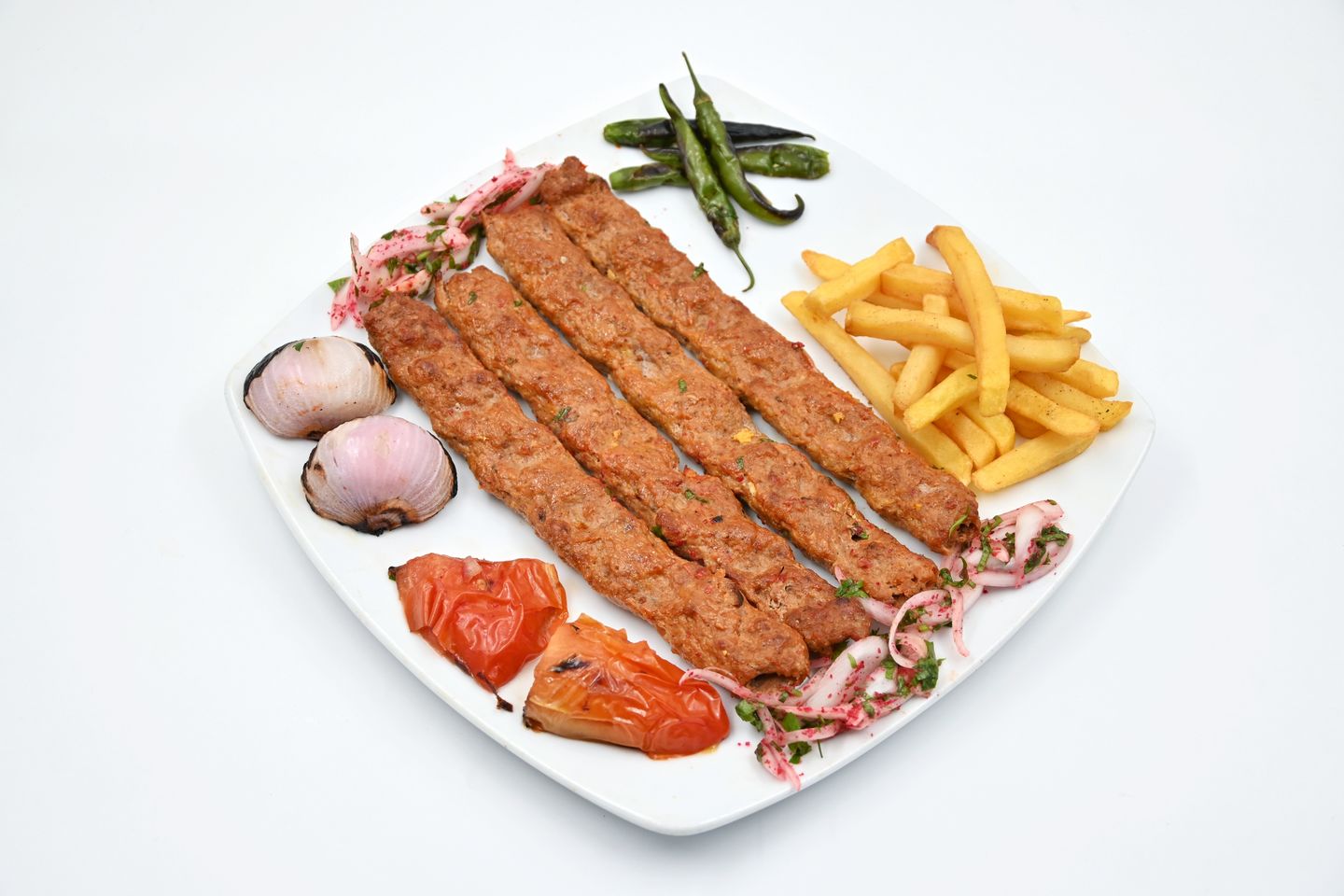 صحن كباب لحم