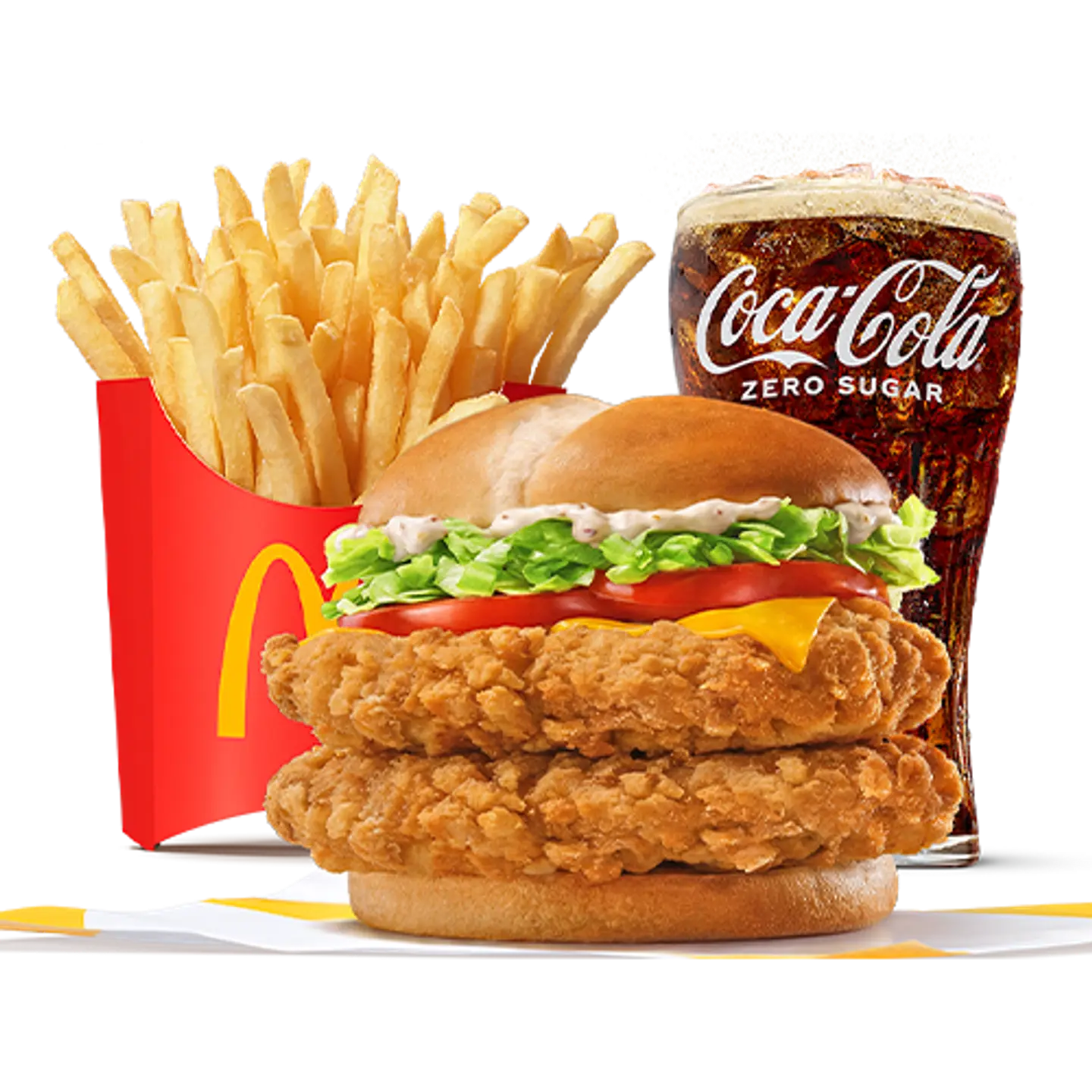 Medium Mc Crispy Deluxe Double Up