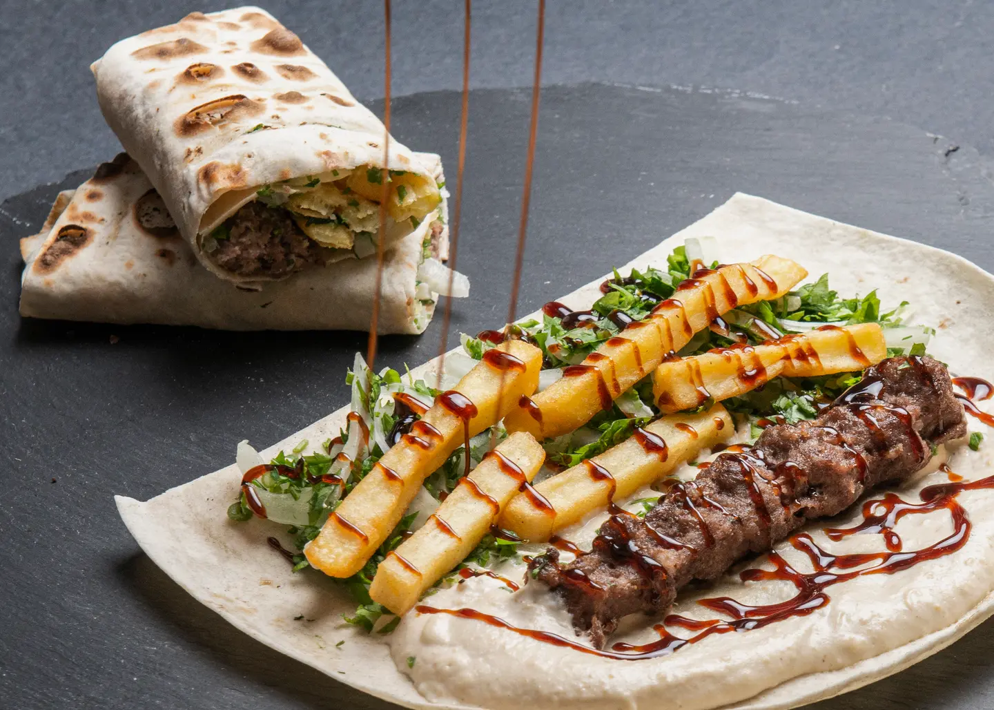 Meet Kebab Sandwich
