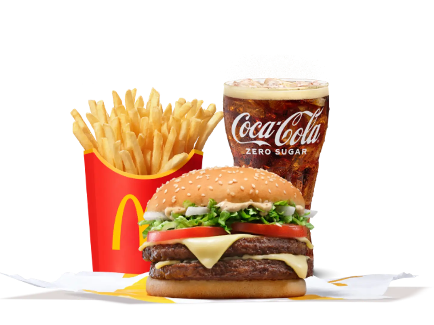 Big Tasty Double Up Medium Meal