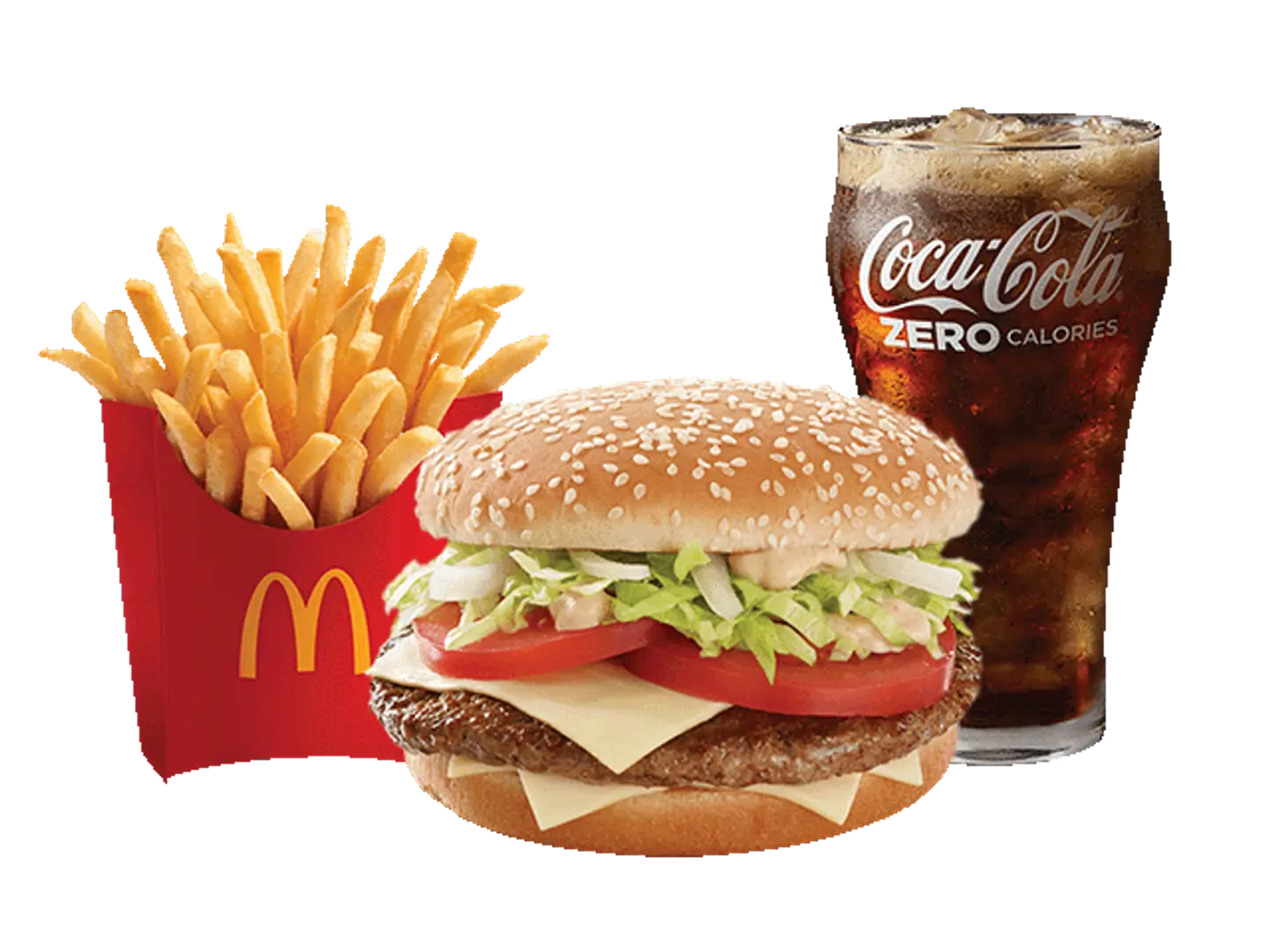 وجبة بيج تايستى وسط
