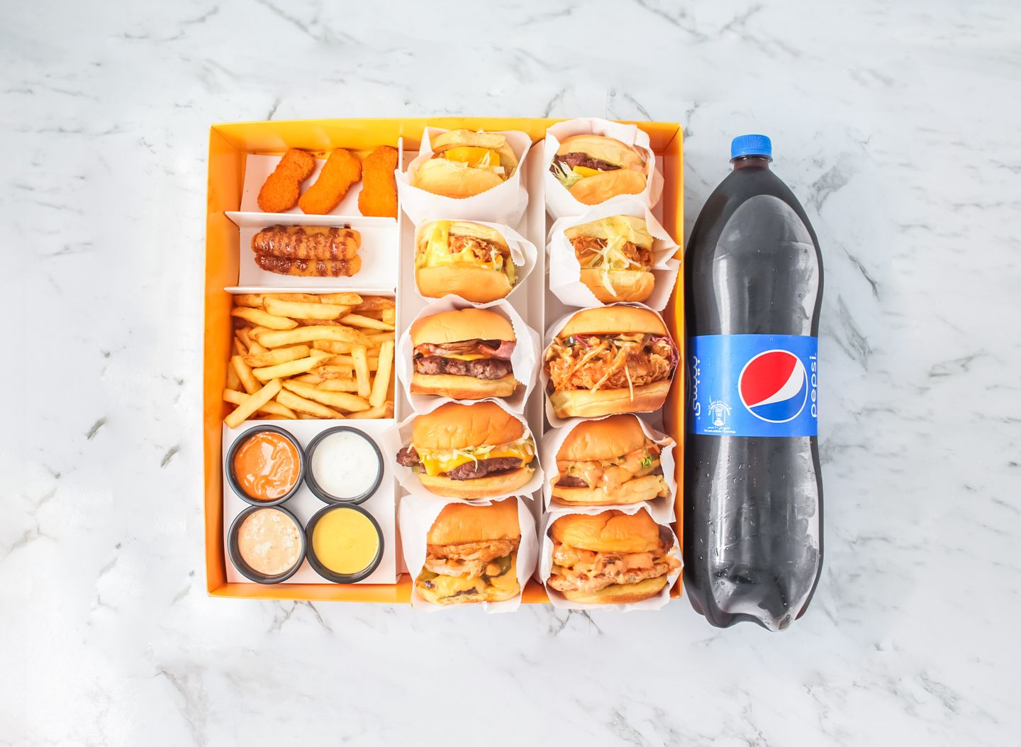 Burger Guys Family Box