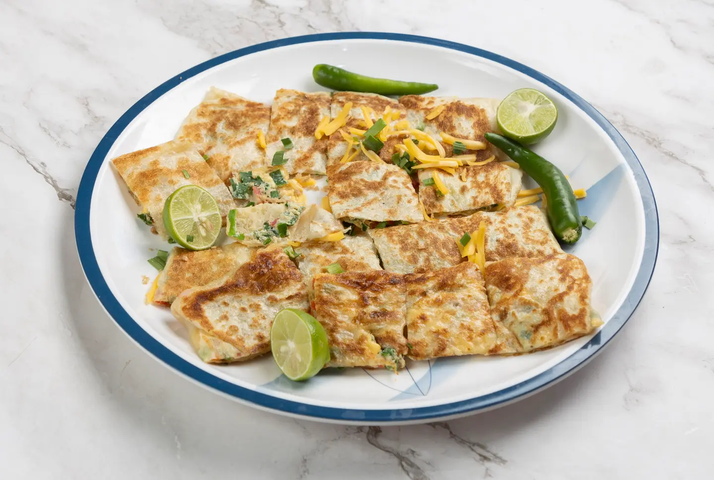 Vegetables Mutabbak With Cheddar Cheese