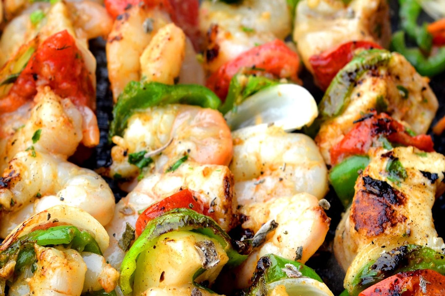 Grilled Shish Shrimp Meal
