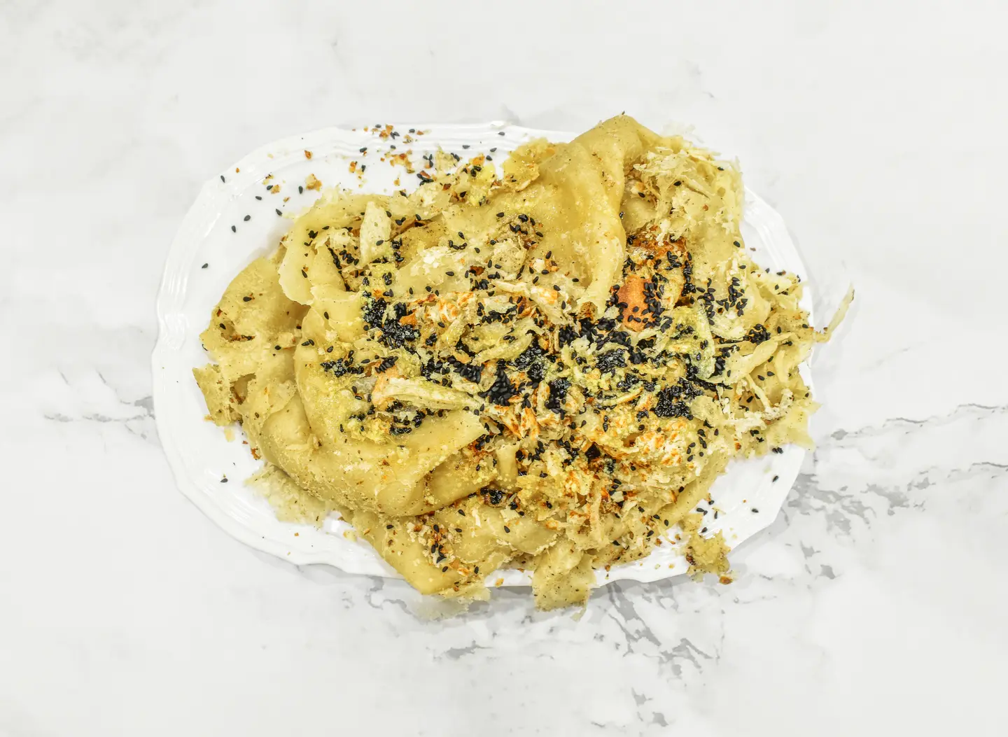 Cream Wet With Ghee And Honey
