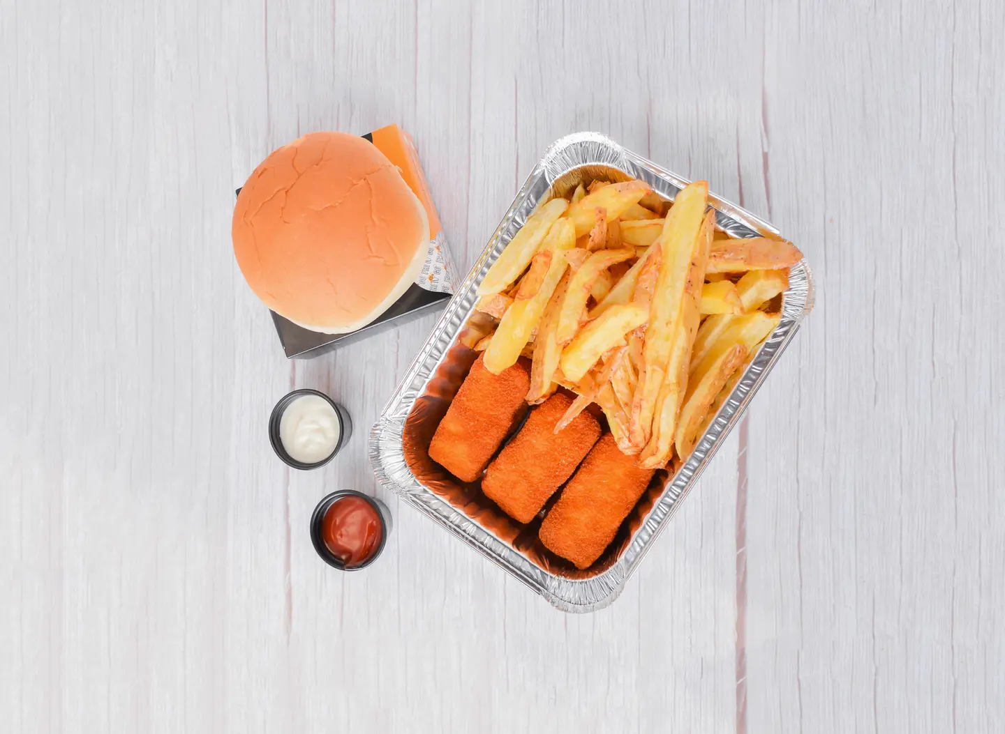 وجبة دجاج مسحب