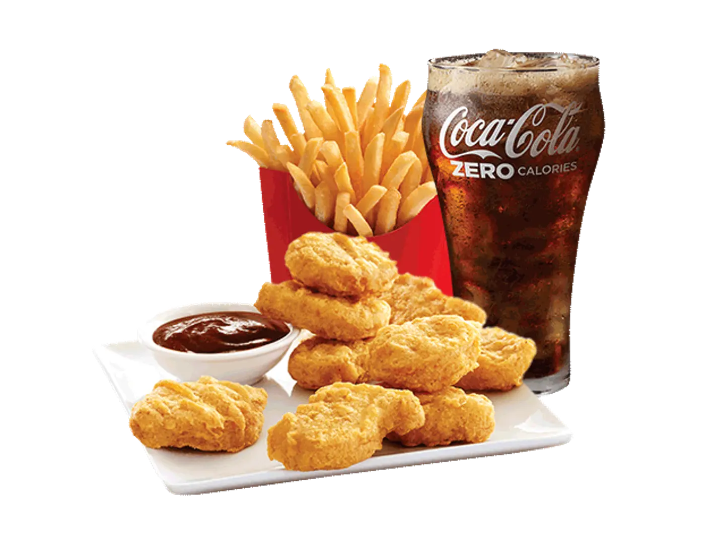وجبة تسعة قطع تشيكن ماك ناجت وسط