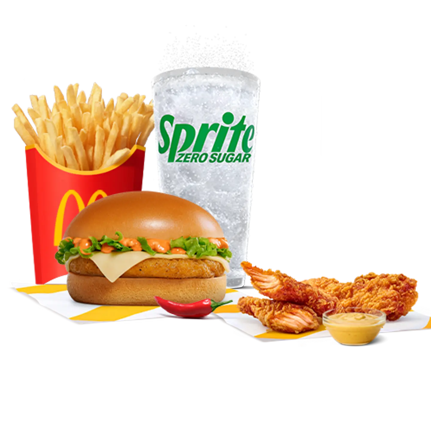 Medium Samurai With Spicy Tenders