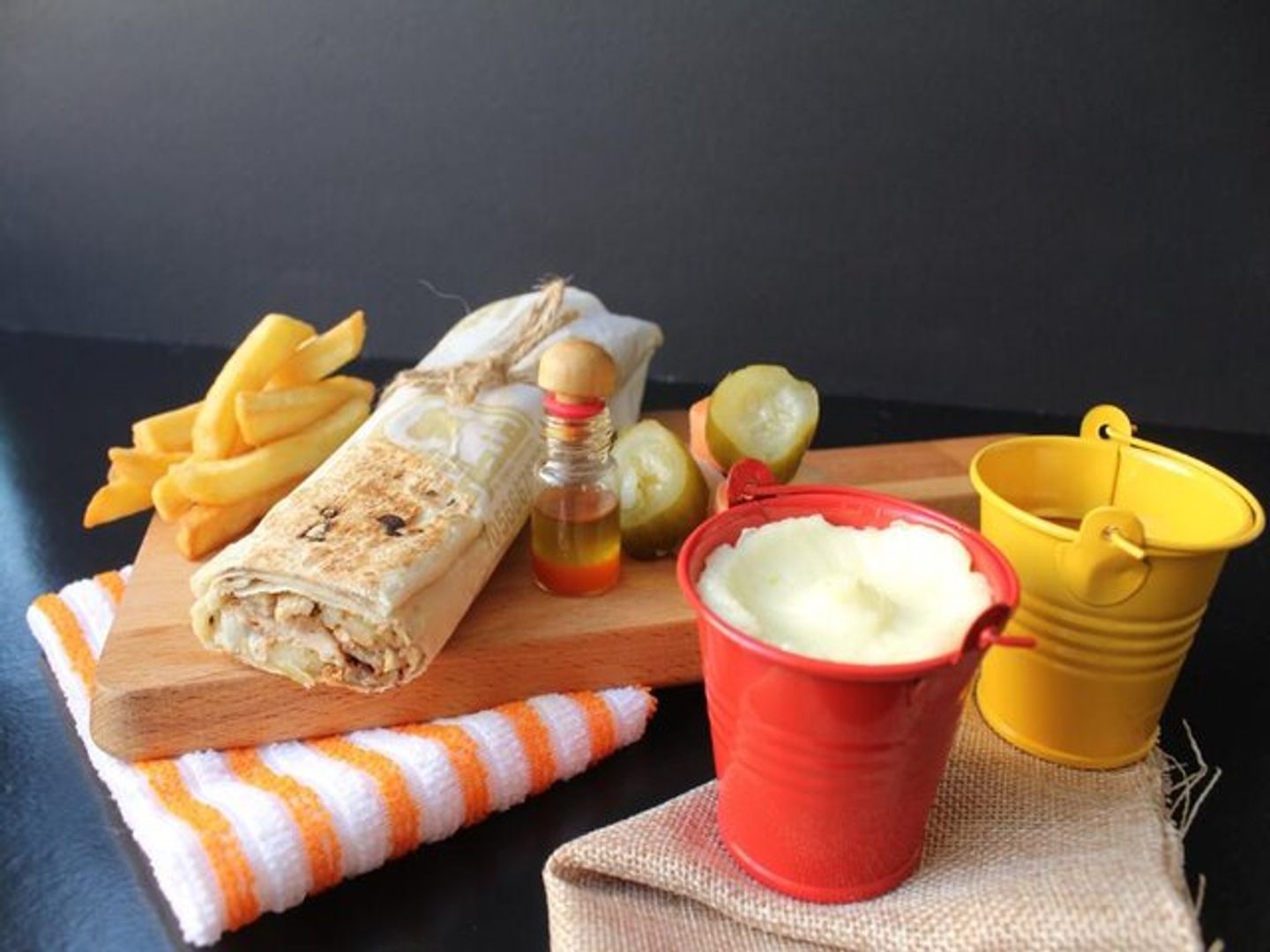 Chicken Shawarma Large Sandwich