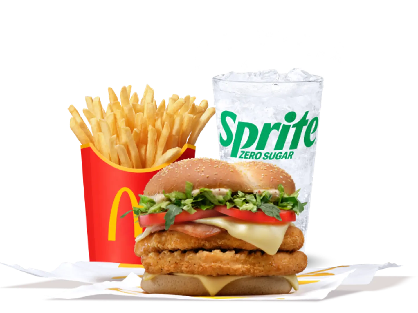 وجبة دبل جراند تشيكن سبيشال الحجم الوسط