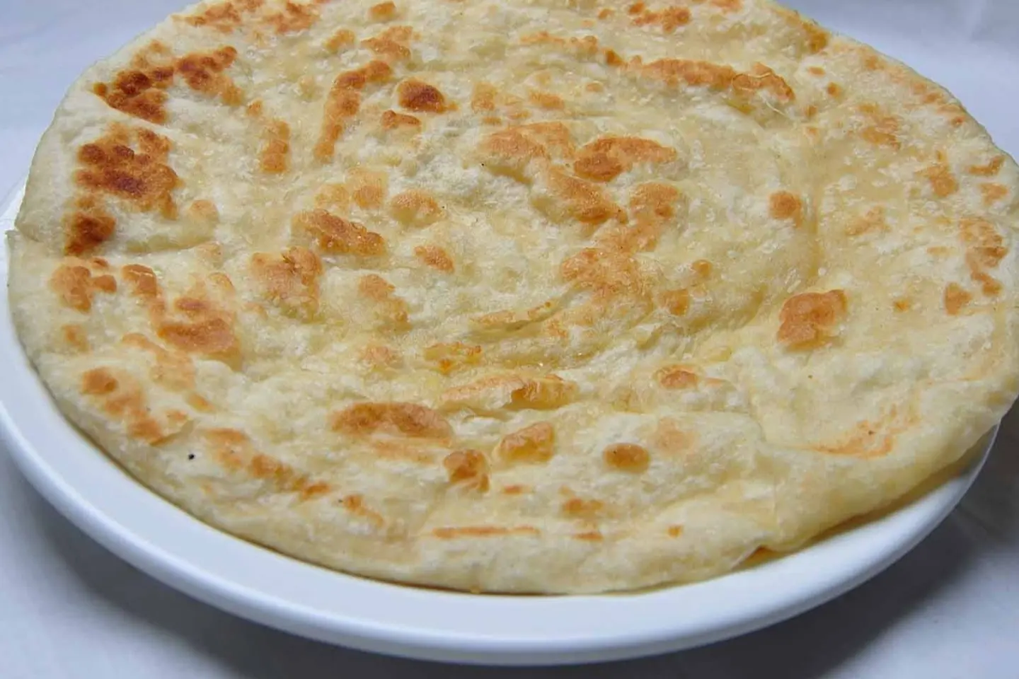 Plain Paratha With Chana