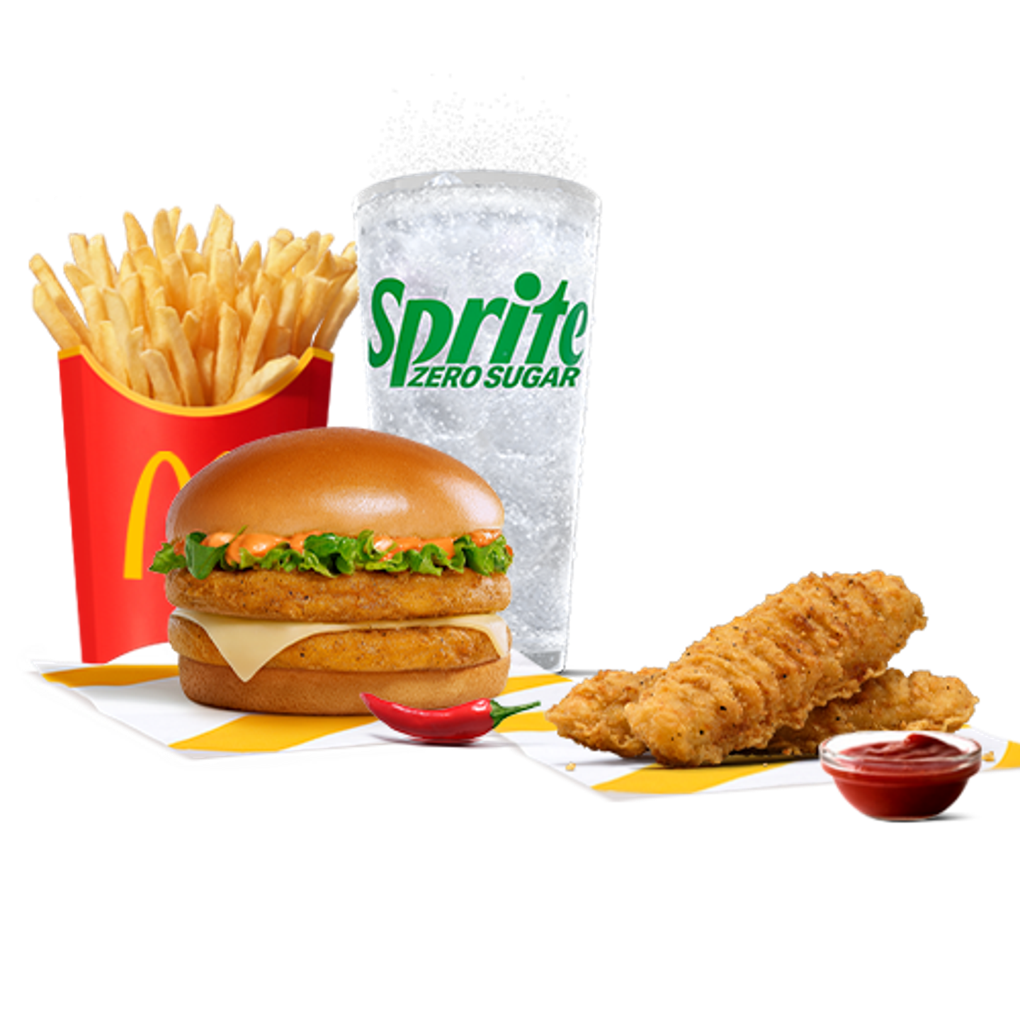 Large Samurai Chicken Double With Chicken Strips