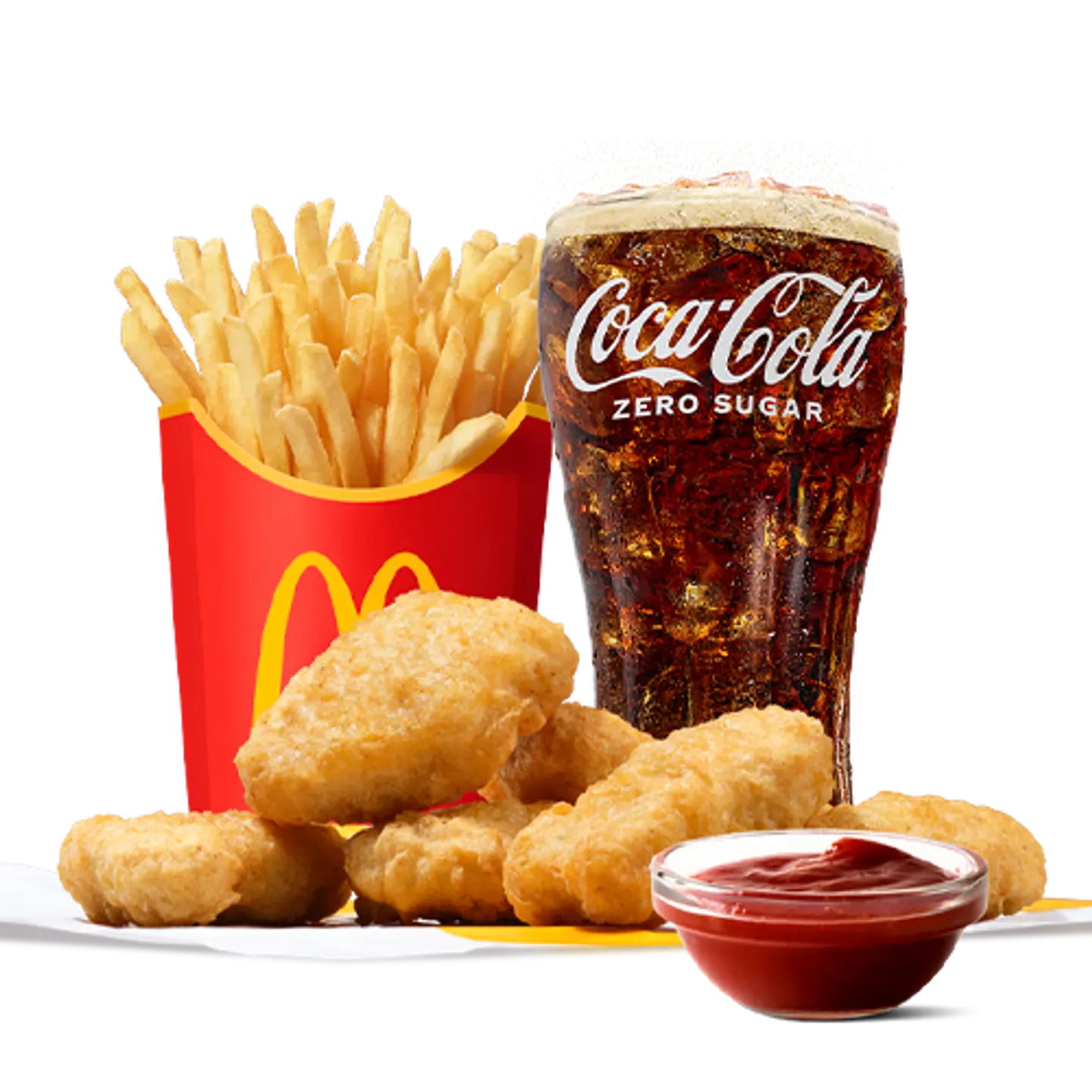 6 Piece Chicken Mc Nuggets Meal