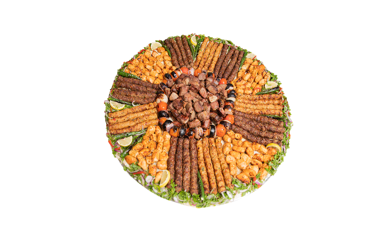 صينية كباب مشويات ثمار