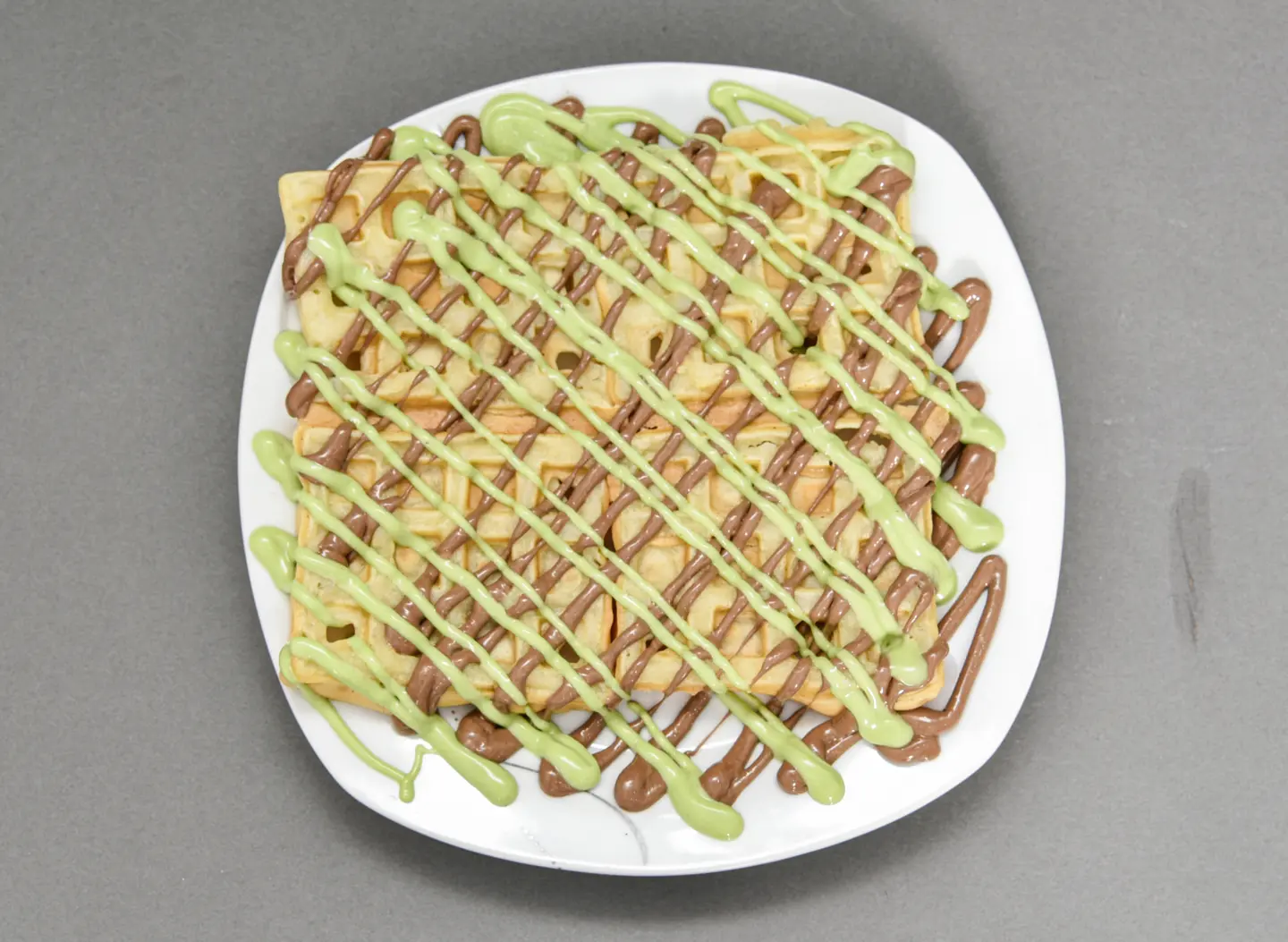 Waffle Nutella Pistachio